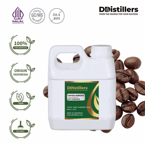 Coffee / Kopi Robusta Carrier Oil Pure 100% | Coffea canephora/C. robusta