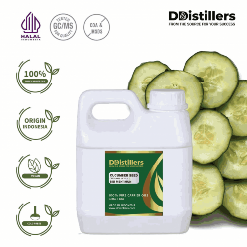 Cucumber Seed / Biji Mentimun Carrier Oil Pure 100% | Cucumis sativus L.
