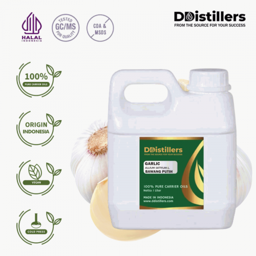 Garlic / Bawang Putih Carrier Oil Pure 100% | Allium sativum L.