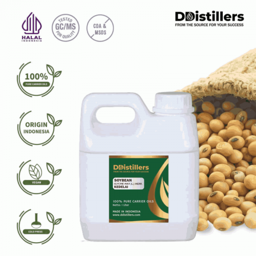 Soybean / Kedelai Carrier Oil Pure 100% | Glycine max (L.) Merr.