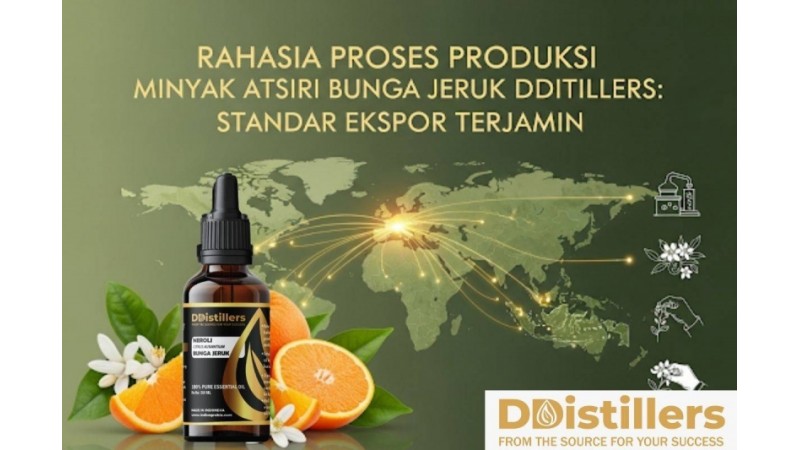 The Secret Behind DDistillers’ Orange Blossom Essential Oil Production: Export-Grade Standards Guaranteed