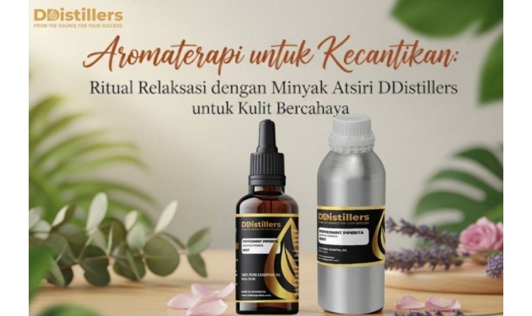 Aromatherapy for Beauty: A Relaxation Ritual with DDistillers Essential Oils for Radiant Skin