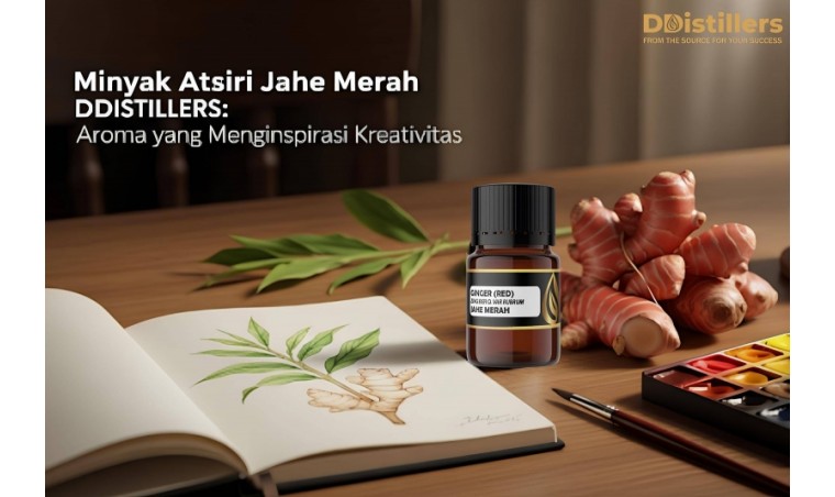 Red Ginger Essential Oil by DDistillers: An Aroma That Inspires Creativity