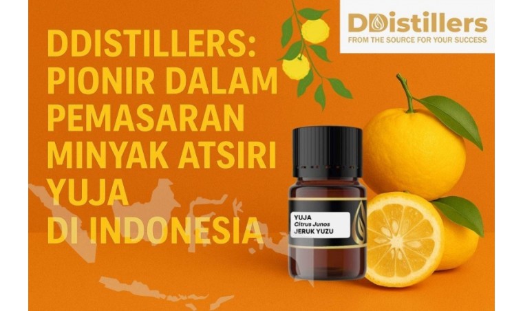 DDistillers: Pioneer in Marketing Yuja Essential Oil in Indonesia