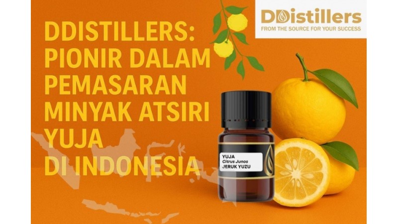 DDistillers: Pioneer in Marketing Yuja Essential Oil in Indonesia