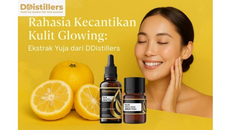 The Secret to Glowing Skin: Yuja Extract from DDistillers