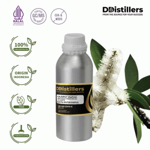 Cajuput Papua / Kayu Putih Papua Essential Oil Pure 100% | Melaleuca Viridiflora Sol. Ex Gaertn