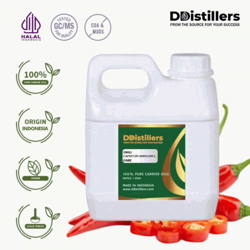 Chili / Cabai Carrier Oil Pure 100% | Capsicum annuum L.
