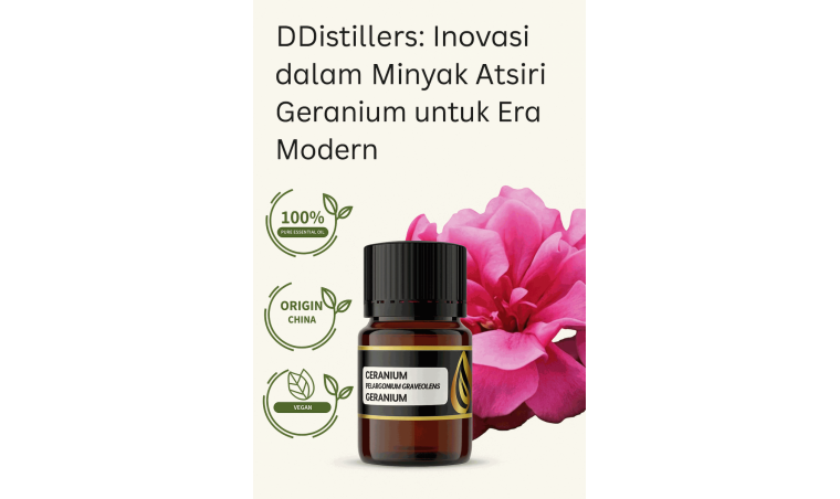 DDistillers: Innovation in Geranium Essential Oil for the Modern Era