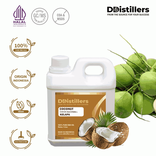 Coconut / Kelapa RBD Oil Pure 100% | Cocos Nucifera L.