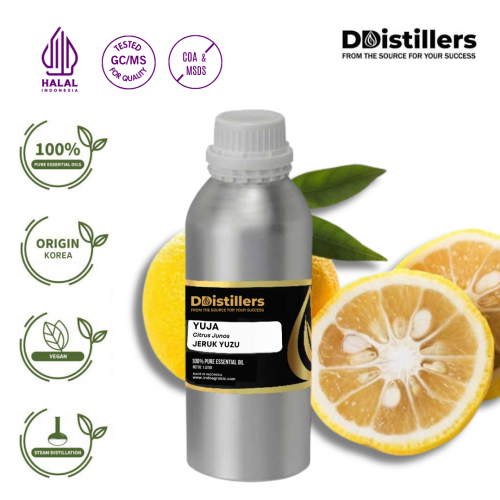 Yuja / Jeruk Yuzu Essential Oil Pure 100% | Citrus × junos Siebold ex Tanaka