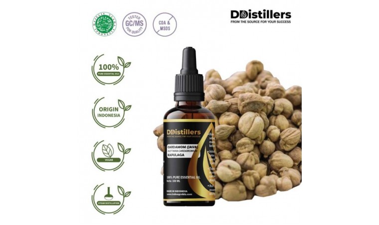 Unveiling Authenticity: Java Cardamom Essential Oil | 100% Pure Extract from Amomum compactum