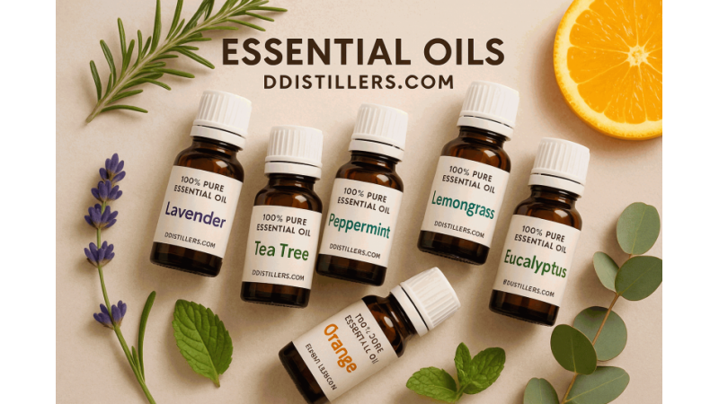 DDistillers Introduces Pure Essential Oils Supporting a Healthy and Harmonious Lifestyle