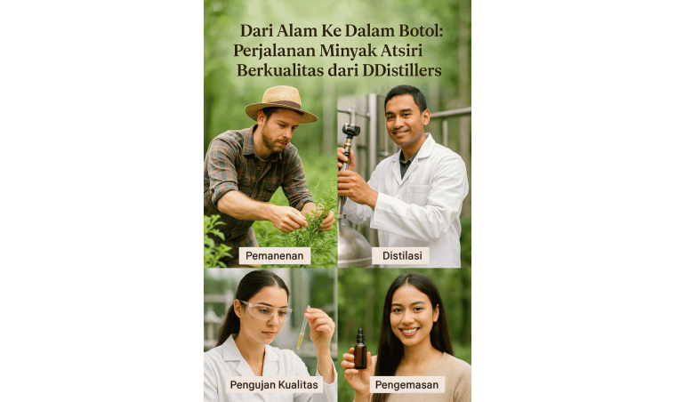 From Nature to the Bottle: The Journey of Quality Essential Oils from DDistillers