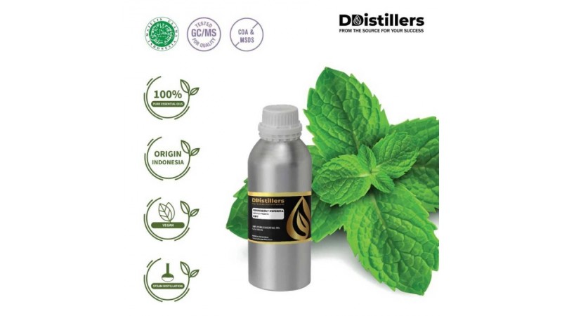Peppermint Piperita / Mint Essential Oil Pure 100% | Mentha × piperita L.