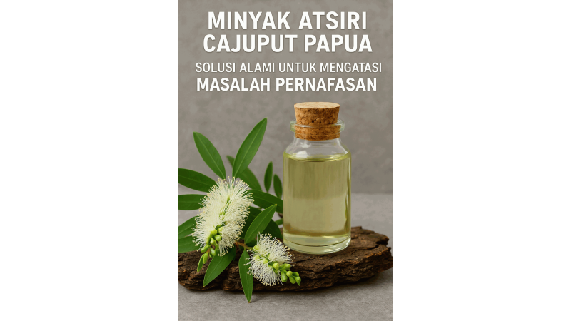Papua Cajuput Essential Oil: A Natural Solution for Respiratory Problems