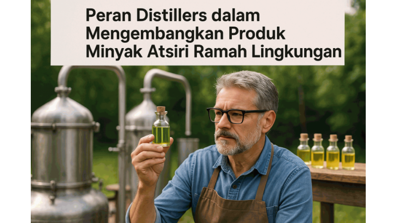 The Role of DDistillers in Developing Environmentally Friendly Essential Oil Products