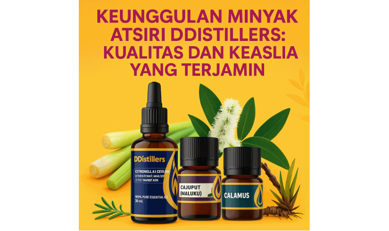 The Excellence of DDistillers Essential Oils: Guaranteed Quality and Authenticity