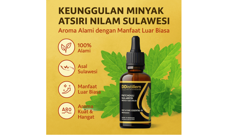 The Superiority of Sulawesi Patchouli Essential Oil: A Natural Aroma with Extraordinary Benefits The Superiority of Sulawesi Patchouli Essential Oil: A Natural Aroma with Extraordinary Benefits