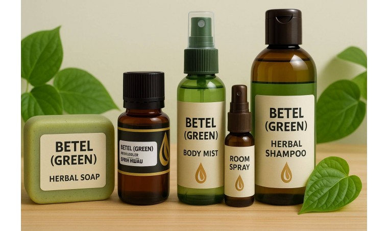 10 Downstream Product Ideas from Betel Green Essential Oil by DDistillers: From Soap to Body Mist