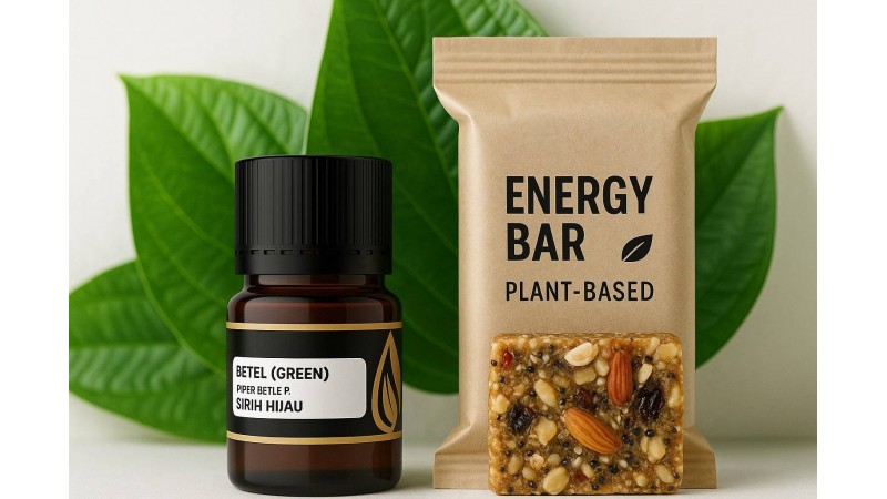 Plant-Based Energy Bar dengan Betel Green Oil: Camilan Superfood Masa Depan