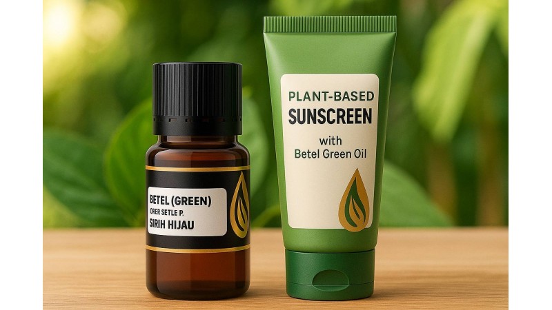 Betel Green Oil in Plant-Based Sunscreen: Natural Protection from UV Rays