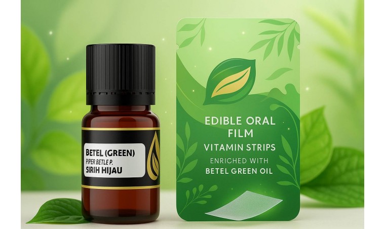 Betel Green Oil in Edible Oral Film Vitamin Strip: A Modern Innovative Supplement Betel Green Oil in Edible Oral Film Vitamin Strip: A Modern Innovative Supplement
