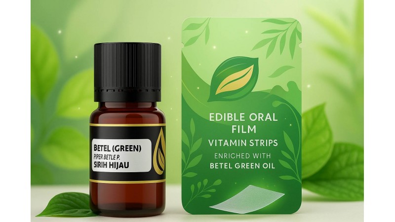 Betel Green Oil in Edible Oral Film Vitamin Strip: A Modern Innovative Supplement