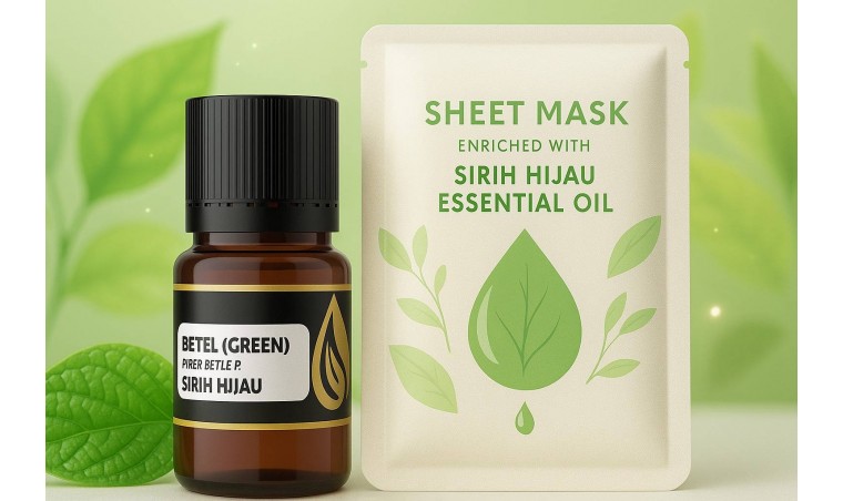Betel Green Essential Oil in Organic Sheet Masks: Eco-Friendly Facial Care Innovation Betel Green Essential Oil in Organic Sheet Masks: Eco-Friendly Facial Care Innovation
