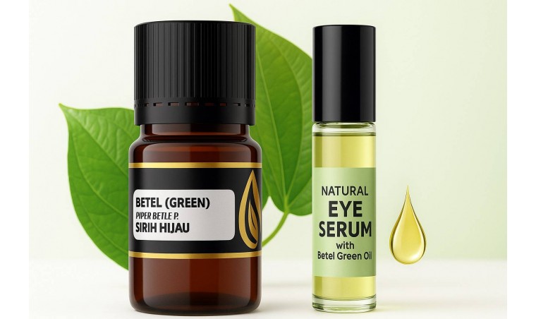 Betel Green Oil in Natural Eye Serum: Herbal Care for Bright and Healthy Eyes