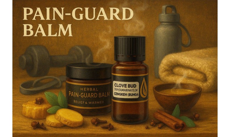 Pain-Guard Balm: Herbal Balm Innovation with Clove for Lifestyle Athletes