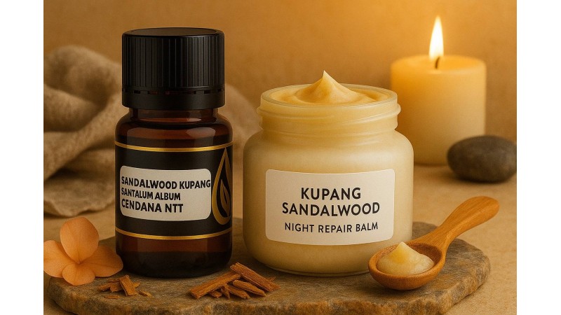 Night Repair Balm with Kupang Sandalwood — A Harmony of Tradition and Modern Technology