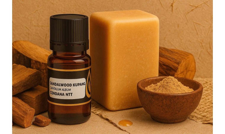 Circular Beauty: Sandalwood Kupang Distillation Waste Transformed into Exclusive Solid Soap 