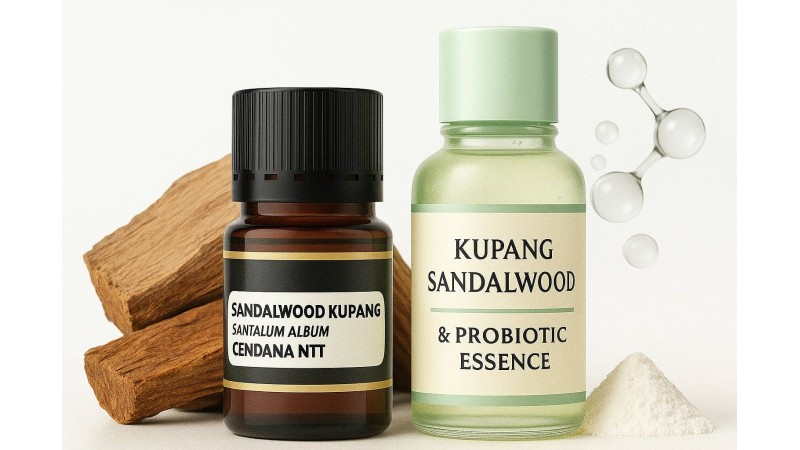 Cendana Kupang & Probiotik: Sinergi Baru untuk Kesehatan Kulit Alami 