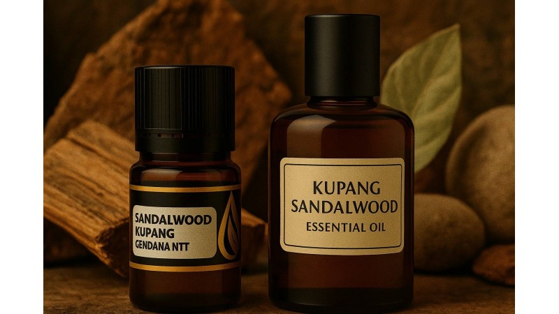 Produk Perawatan Pria Eksklusif: Aftershave & Cologne Berbasis Minyak Cendana Kupang