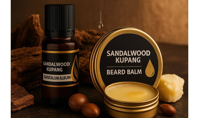 Sandalwood Kupang Beard Balm: Perpaduan Maskulin Aroma dan Nutrisi Alami