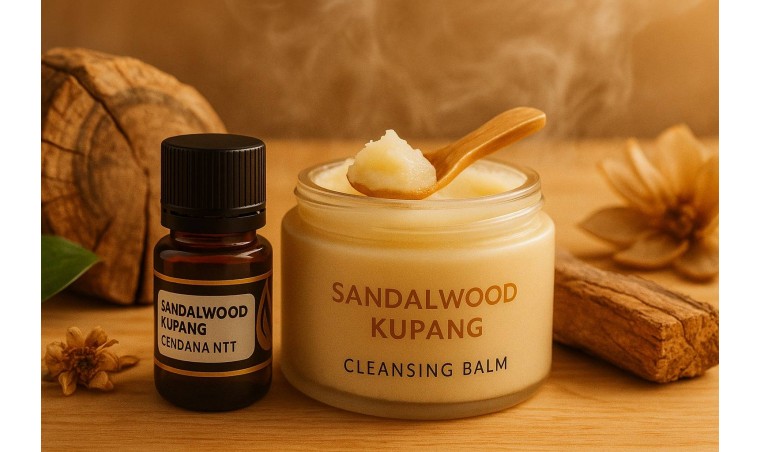 Sandalwood Kupang Cleansing Balm: A Natural Facial Cleanser with a Meditative Fragrance