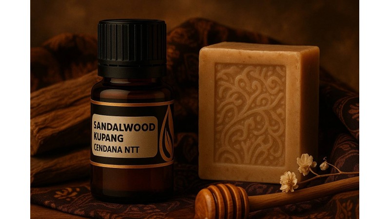 Fashion and Fragrance Collaboration: Kupang Sandalwood Batik Soap & Edible Scent