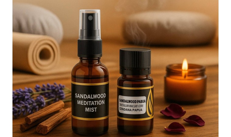 DDistillers Sandalwood Oil Meditation Mist: Finding Calm in Every Spray