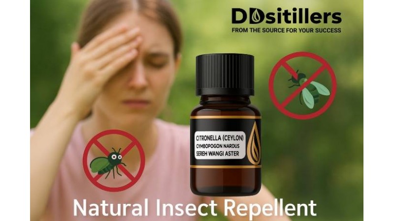 Citronella Ceylon dari DDistillers: Pengusir Serangga Alami Berkualitas Tinggi dari PT Syailendra Bumi Investama