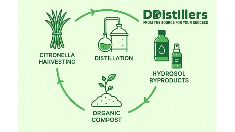 Zero-Waste di Balik Minyak Sereh Wangi DDistillers: Komitmen Hijau PT Syailendra Bumi Investama