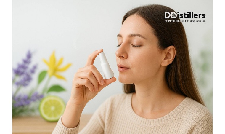 Aromatherapy Inhaler by DDistillers: A Floral and Fresh Blend to Improve Sleep Quality