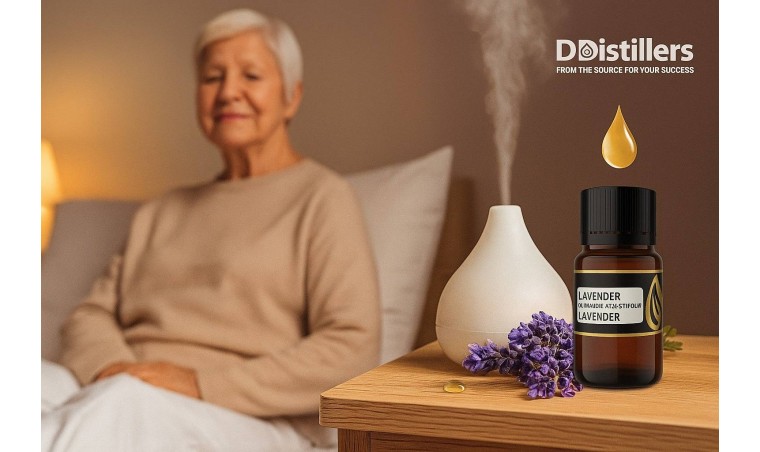 DDistillers Lavender Essential Oil: A Natural Solution to Improve Sleep Quality for the Elderly in Nursing Homes