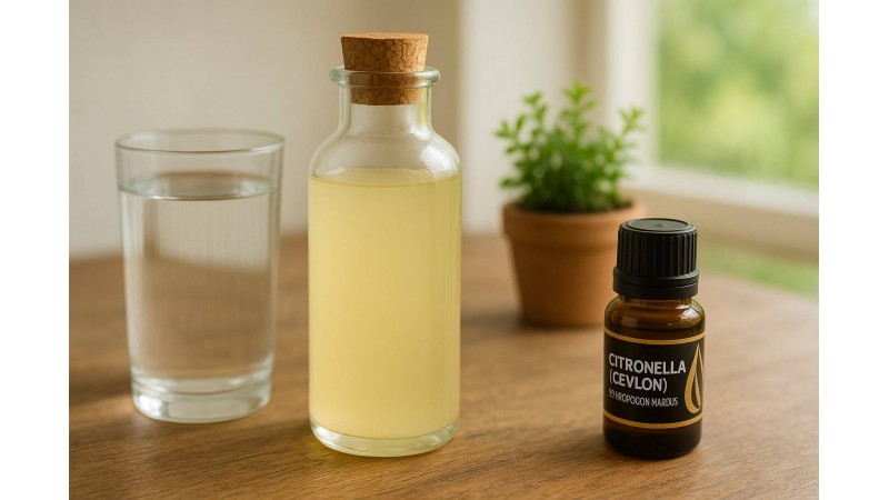 DIY Citronella Toner: A Refreshing Natural Secret for Healthy Skin
