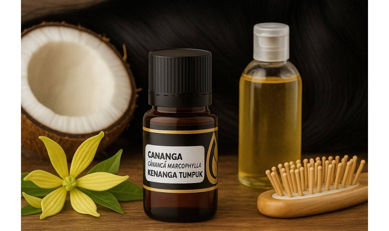 Ylang Ylang Essential Oil DDistillers for Healthy, Shiny, and Strong Hair