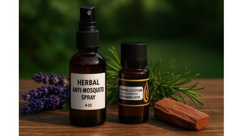 DIY Citronella & Lavender Body Spray: Natural Protection Against Mosquitoes