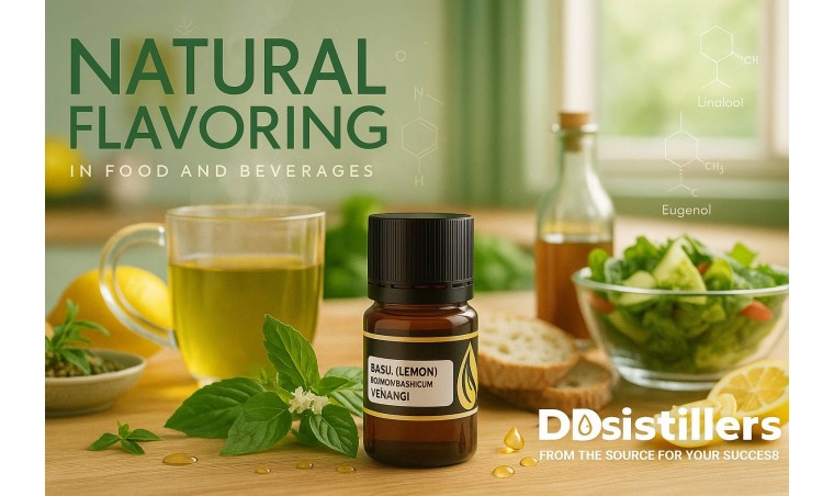 Natural Flavoring in Food and Beverages: The Role of DDistillers’ Basil Essential Oil