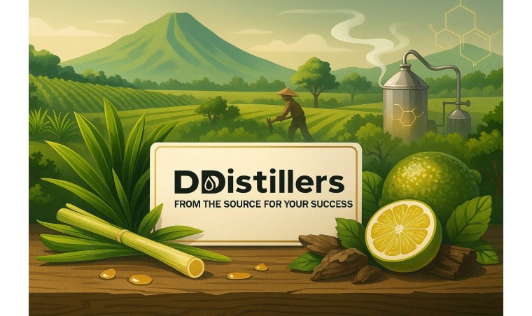 The Essence of Indonesia: DDistillers’ Journey in Crafting Nature’s Finest Oils