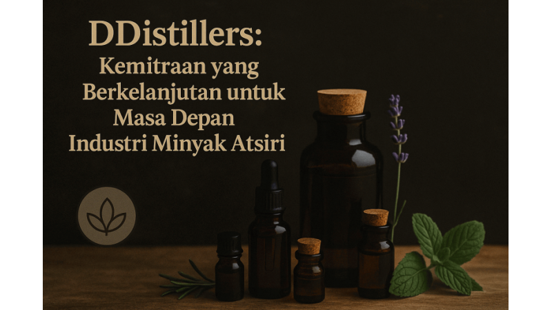 DDistillers: A Sustainable Partnership for the Future of the Essential Oil Industry