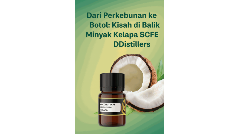 From Plantation to Bottle: The Story Behind DDistillers SCFE Coconut Oil